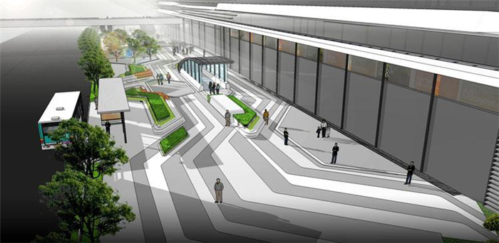 商業綜合體景觀設計01