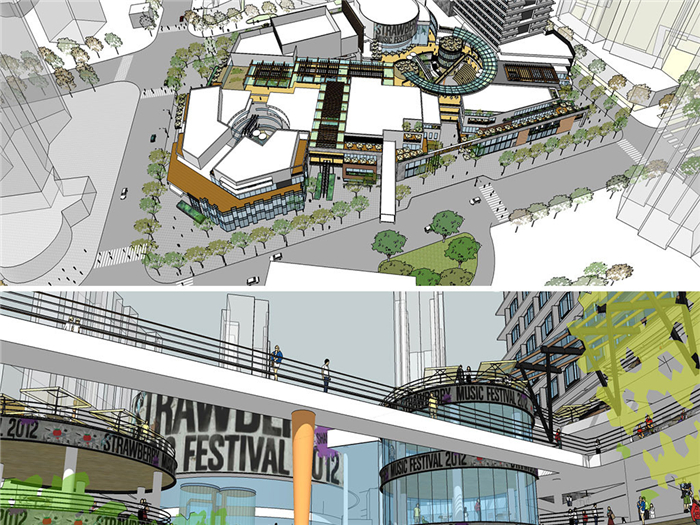 城市商業綜合體景觀設計9
