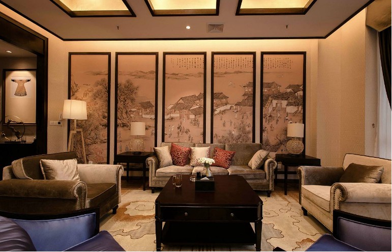 中式茶樓店面裝修設計