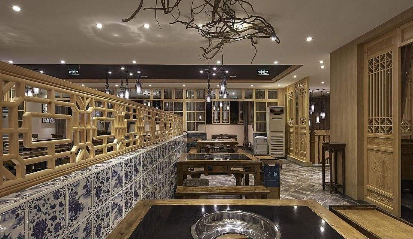 成都火鍋店店面裝修設計