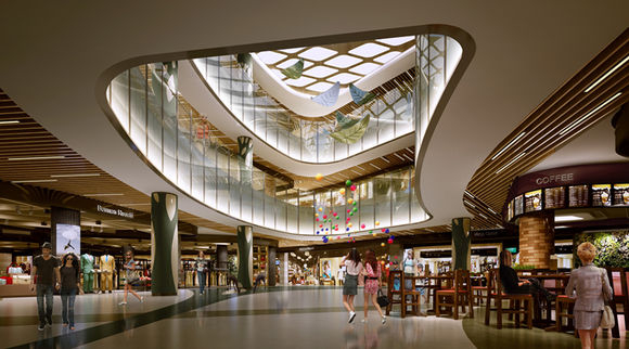藍光空港商業綜合體空間設計4