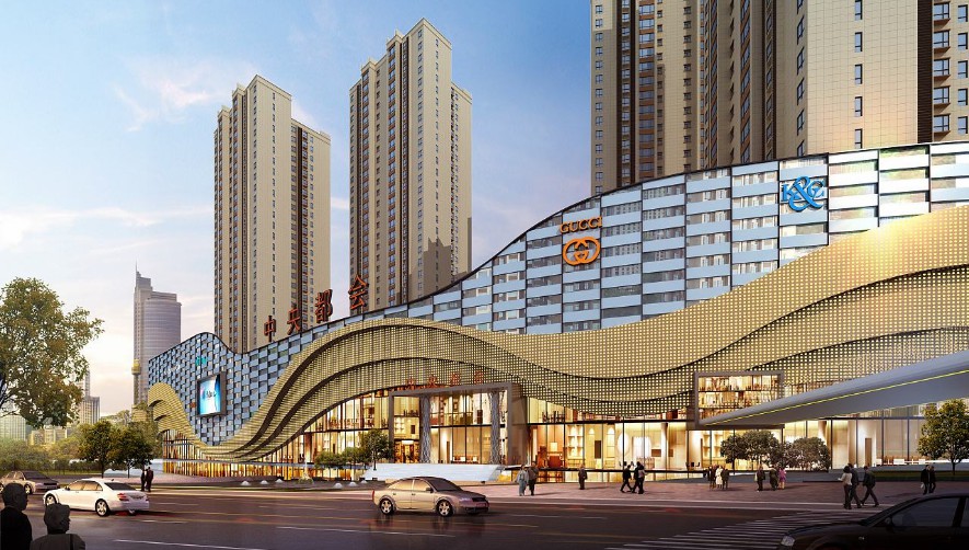 商場外立面設計