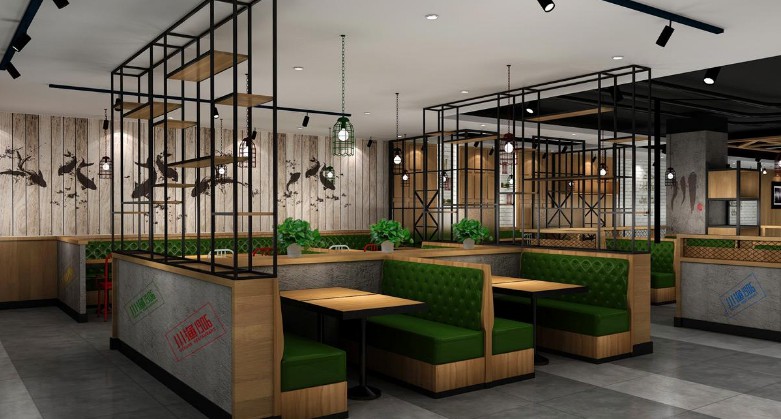成都餐飲店面設計