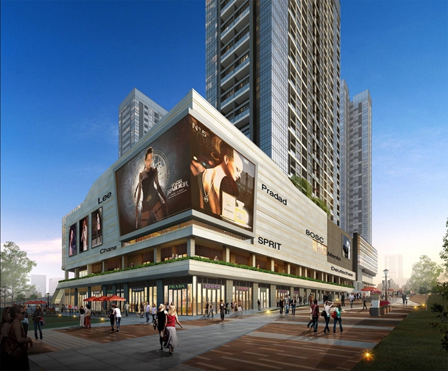 瀘州購物中心裝修設計