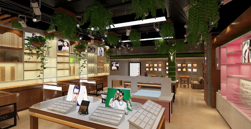 眼鏡店鋪裝修設計