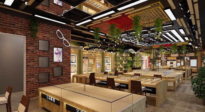 眼鏡店鋪裝修設計
