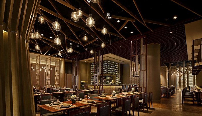 成都西餐廳店面裝修設計