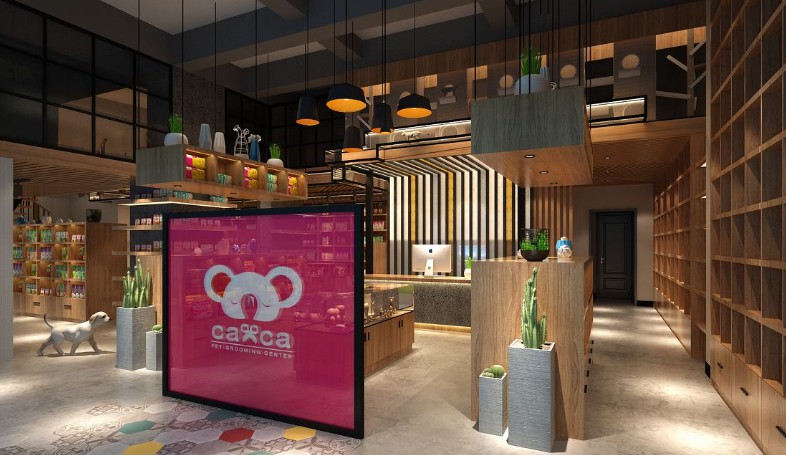 寵物店裝修設計
