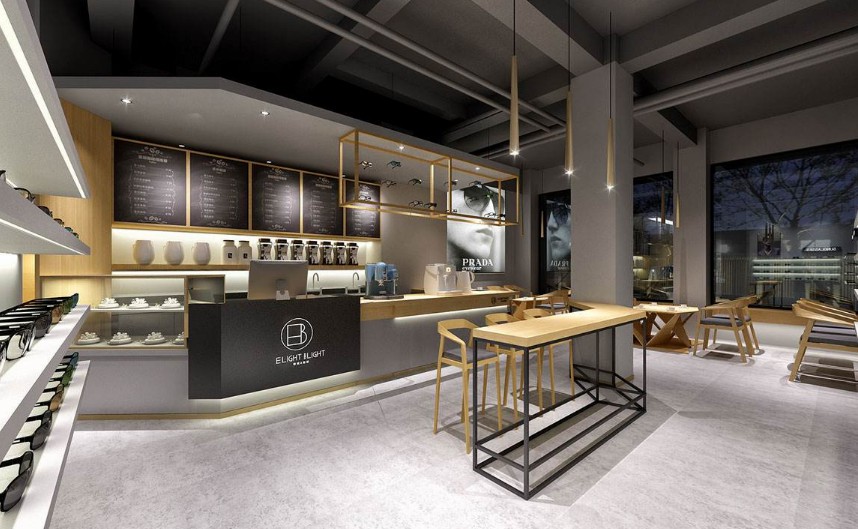 中式餐廳店面裝修設計