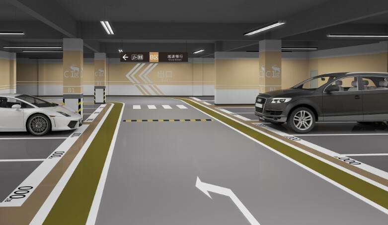商場地下停車場設計