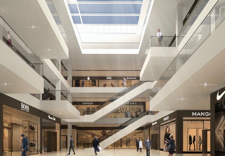 大型商場中庭設計