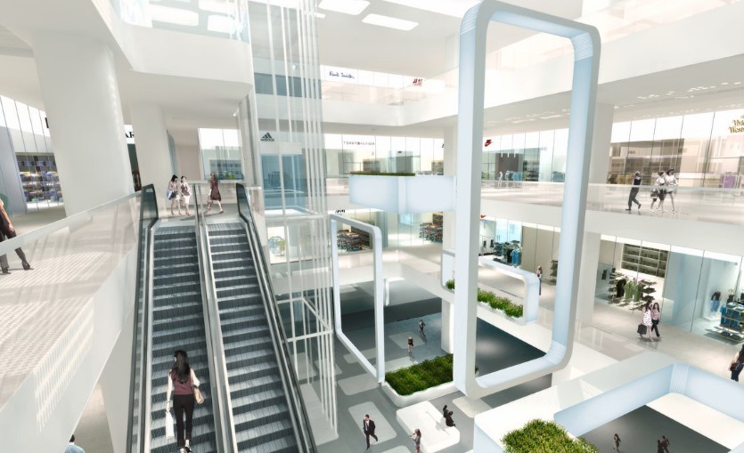 高檔品牌商場裝飾設計