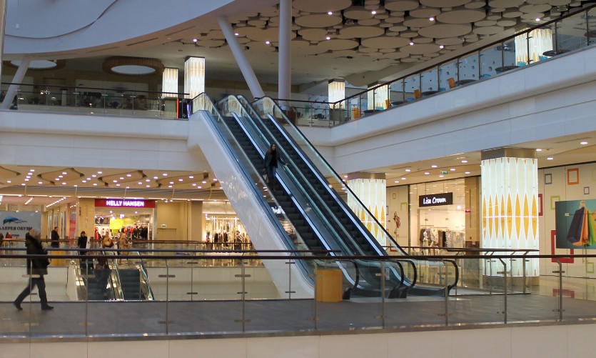 現代商場裝修視覺設計