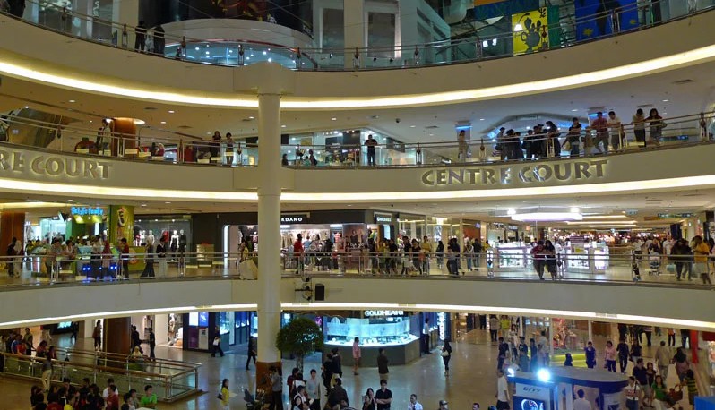 購物中心休閑空間和景觀設計