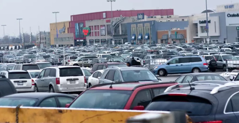 大型購物中心停車空間設計