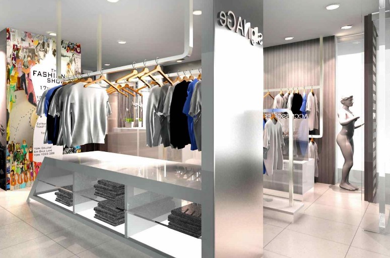 服裝專賣店室內裝飾設計