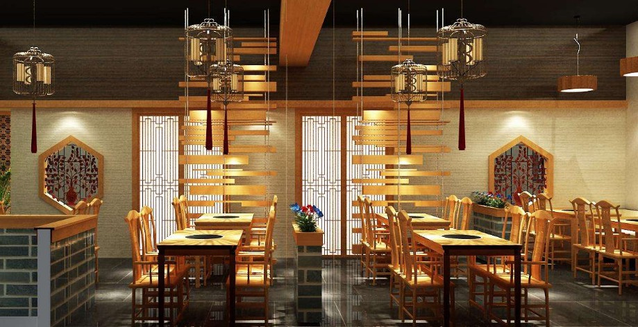 特色火鍋店店面裝修設計