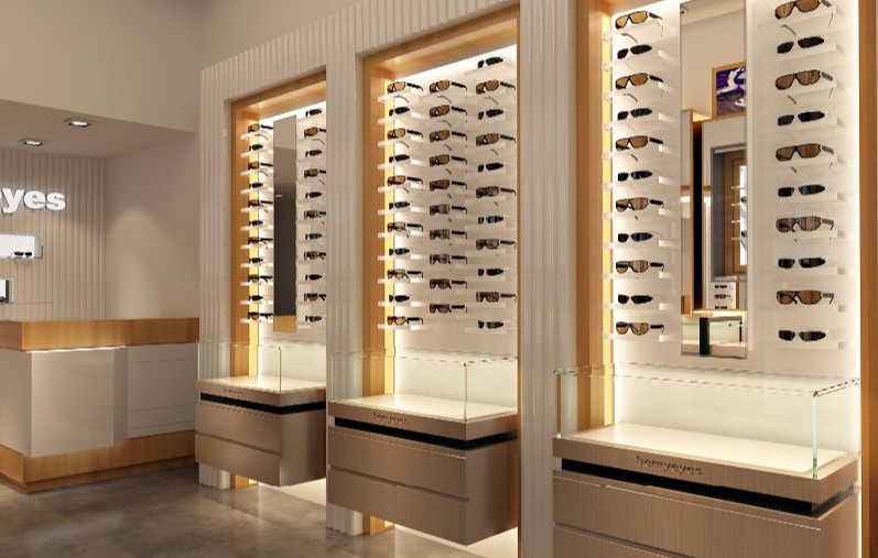 大型品牌眼鏡店裝修設計