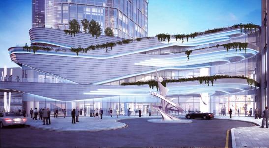 商場休息區設計