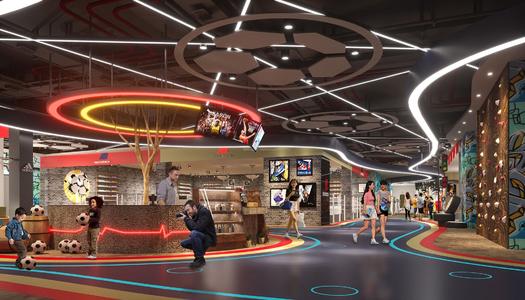 商場收銀臺設計