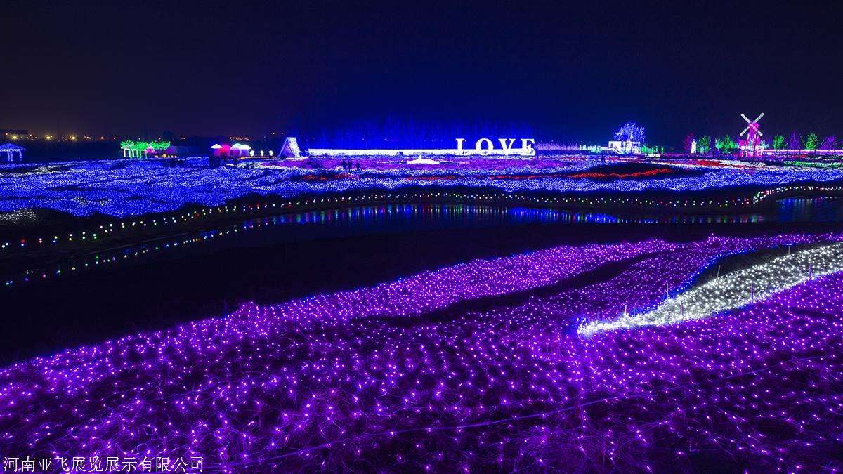 商業廣場燈光設計