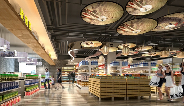 商場商場燈光設計