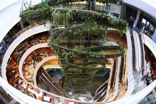 購物中心扶手電梯設計